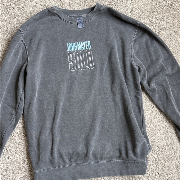 John Mayer Solo Tour Crewneck Sweatshirt - John Mayer Merch